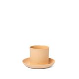 Masuma Ceramics Salmon Somon Porselen Espresso Fincanı Ve Tabağı