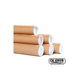 MASURA CK Rulo Kapaklı Silindir Kutu Gönderi Poster Kutusu 5 Cm X 72 Cm