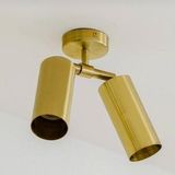 MAT ALTIN LED SPOT İKİ HAREKETLİ APLİK AVİZE ARMATÜR GÜNIŞIĞI LEDLİ MYL002995