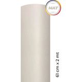 Mat Beyaz Kendinden Yapışkanlı Kaplama Folyosu 61 CM X 2 MT