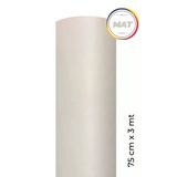 Mat Beyaz Kendinden Yapışkanlı Kaplama Folyosu 75 Cm X 3 Mt