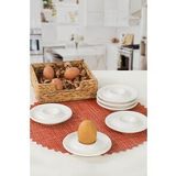 Mat Beyaz Yumurtalık 13 Cm 6 Adet