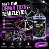 Mat-Car Demir Tozu Sökücü Moraran Jant Temizleyici Demir Tozu Ilacı Oto Araç Jant Temizleyici Mor Temizlik Ürünü 500ML