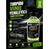 Mat-car Torpido, Trim Ve Vinil Yenileyici 500 Ml - Plastik Koruyucu Ve Parlatıcı İç Bakım Ürünüuzun Süre Kalıcı Koruma Neon Yeşil