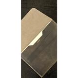 MAT DERİ Macbook Kılıfı Gri Hakiki Deri El Dikişli Macbook Air / Pro Uyumlu Macbook Çanta - 16" Macbook Pro
