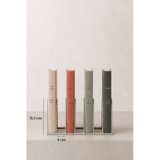 Mat Gümüş Metal 7 Bölmeli Modern Kitap Standı, Kitaplık - Masaüstü Kitap Düzenleyici