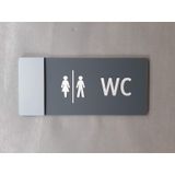 Mat Klasik Seri WC Yönlendirme Tabelası