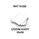 Mat Kuşe Gramajlı Kağıt 35X50 Cm 170 Gr - 250 Adet