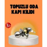 Mat Renk Topuzlu Kapı Kilidi – Giriş Tipi P199165s7372