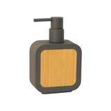 Mat Sabunluk | Ahşap Desenli Lüks, Ergonomik Tasarım, Ahşap Dispenser - 0,25 gr