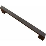 Mat Siyah Burgaz Kulp 192 Mm, Şık ve Dayanıklı Kapı Kolu - Ahşap - Seçenek 1