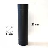 Mat Siyah Emaye Soba Borusu 25 Cm 1.Kalite