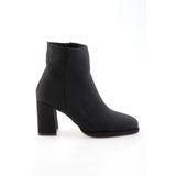 Mat Siyah Kadın Bot & Bootie K02527291038