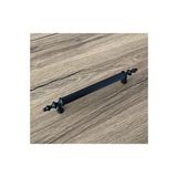 Mat Siyah Mobilya Dolap Mutfak Cekmece Kulpu 192 Mm (19,2 Cm) 10 Adet