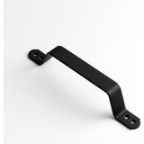 Mat Siyah Renk Metal El Tutamagı Çekme Kolu Kapı Tutma Kulbu 17 Cm Kulp Kapı Tutamağı Kulpu