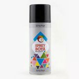 Mat Siyah Sprey Boya 400 Ml Metal Ahşap Beton Yüzeylere Uygun Hobi Dekoratif Amaçlı Sprey Boya