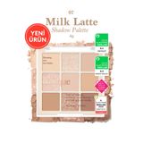 Mat ve Işıltılı Renk Seçenekleri Sunan Far Paleti Dasıque Shadow Palette (#07 Milk Latte)
