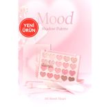 Mat ve Işıltılı Tonlardan Oluşan 20 Renkli Far Paleti Dasıque Mood Shadow Palette (06 Sweet Heart)