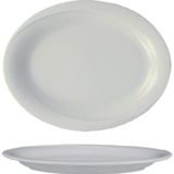 MATAR Dekoratif Kayık Tabak Kırılmaz Thermo Melamin 34*26cm