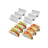 Matar Endüstriyel Mutfak Ekipmanları Metal Siyah Renk Taco Ve Sandviç Ekmeği Sunum Standı