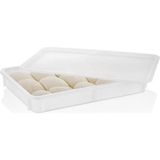 Matar Mutfak Matarmutfak Hamur Saklmama Kabı Hamur Teknesi Kapaklı 40*60CM Pizza Pide Lahmacun Hamur