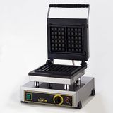 MATAR TEKLİ KARE WAFFLE MAKİNASI SİLVER PROFESYONEL