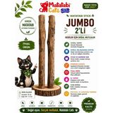 Matatabi Cats Jumbo Doğal Kedi Çiğneme Çubuğu 2'li Eğlenceli Sakinleştirici Diş Fırçası
