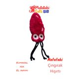 Matatabi Cats Kalamar Peluş Kedi Oyuncağı (Matatabili, Hışırtılı, Çıngıraklı)