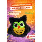 Matatabi Cats Owl Peluş Kedi Oyuncağı (Matatabili, Dayanıklı)