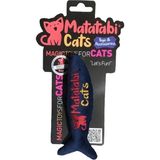 Matatabi Cats Sesli Peluş Kedi Oyuncağı 13,5 cm Zilli Eğlenceli Tasarım Matatabi İçerikli (Kedi Otu/nanesi Içermez)
