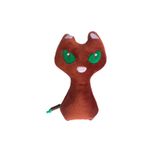 Matatabi Cats Taily Peluş Kedi Oyuncağı (Matatabili)