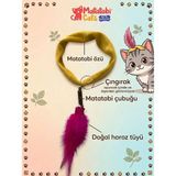 Matatabi Cats Toky Peluş Matatabili Kedi Oyuncağı 12 cm - Kahverengi