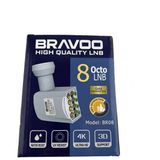 Matcell Bravoo Sekizli Lnb Full Hd+4k+3d 8'li Lnb - Krem