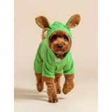 Matcha Bunny Kulaklı Köpek Tulumu Kıyafeti