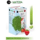 Matcha Premium Japanese Çilek Aromalı Detox Burner Form Maça Çayı 1 Kutu