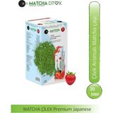 Matcha Premium Japanese Çilek Aromalı Detox Burner Form Matcha Çayı 1 Kutu 20 Adet Sağlıklı İçerik - Bitki Çayı
