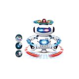 matchbang Işıklı ve Müzikli 360 Derece Dönen Pervaneli Dansçı Oyuncak Robot