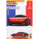 Matchbox 1:64 Best Of France Arabalar Tesla Roadster - Renkli