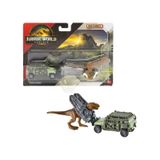 Matchbox Jurassic World Dino Transporter Arabaları Tyranno-hauler Çok Renkli