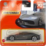 Matchbox Koenigsegg Gemera 45/100 Serisi 2023 Metal Pul Gri