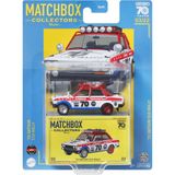 Matchbox Premium Arabalar 70 Datsun 510 Rally HLJ58 - Siyah - Yeşil
