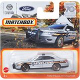 Matchbox Tekli Arabalar Ford Police Interceptor HLD04 - Kırmızı - Yeşil
