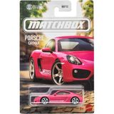 Matchbox Temalı Arabalar - Porsche Cayman JJR57-GGF12 - Renkli