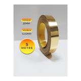 MATCHCAPS SCREW COVER Dekoratif Gold Şerit Bant - Pvc 20mm
