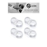 MATCHCAPS SCREW COVER Kapı Kolu Pencere Stoperi, Kapı Arkası Duvar Koruyucu Tampon, Silikon Durdurucu