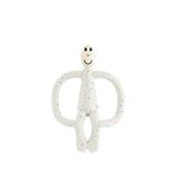 Matchstick Monkey Monkey Konfeti Limited Edition Kırık Beyaz Silikon Diş Kaşıyıcı