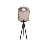 Mate Serisi Bronz Metal Abajur