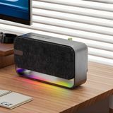 Matechno 12W Rgb High Bass Taşınabilir Müzik Kutusu Sd-Usb Bağlantı Sese Duyarlı Rgb Işık Bluetooth Hoparlör - Siyah