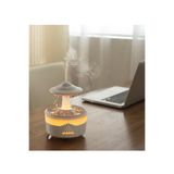 Matechno 350 ML Hava Nemlendirici, Buhar Makinesi, Aroma Difüzörü, UFO Yağmur Efekt, Kumandalı, Beyaz