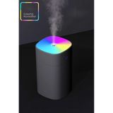 Matechno 400 ML Ultrasonik Hava Nemlendirici, Buhar Makinesi ve Aroma Difüzörü, Gri